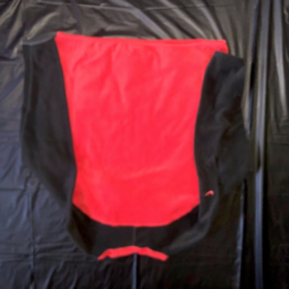 NIKE Red and Black Thermal Zip Up - Picture 4 of 5